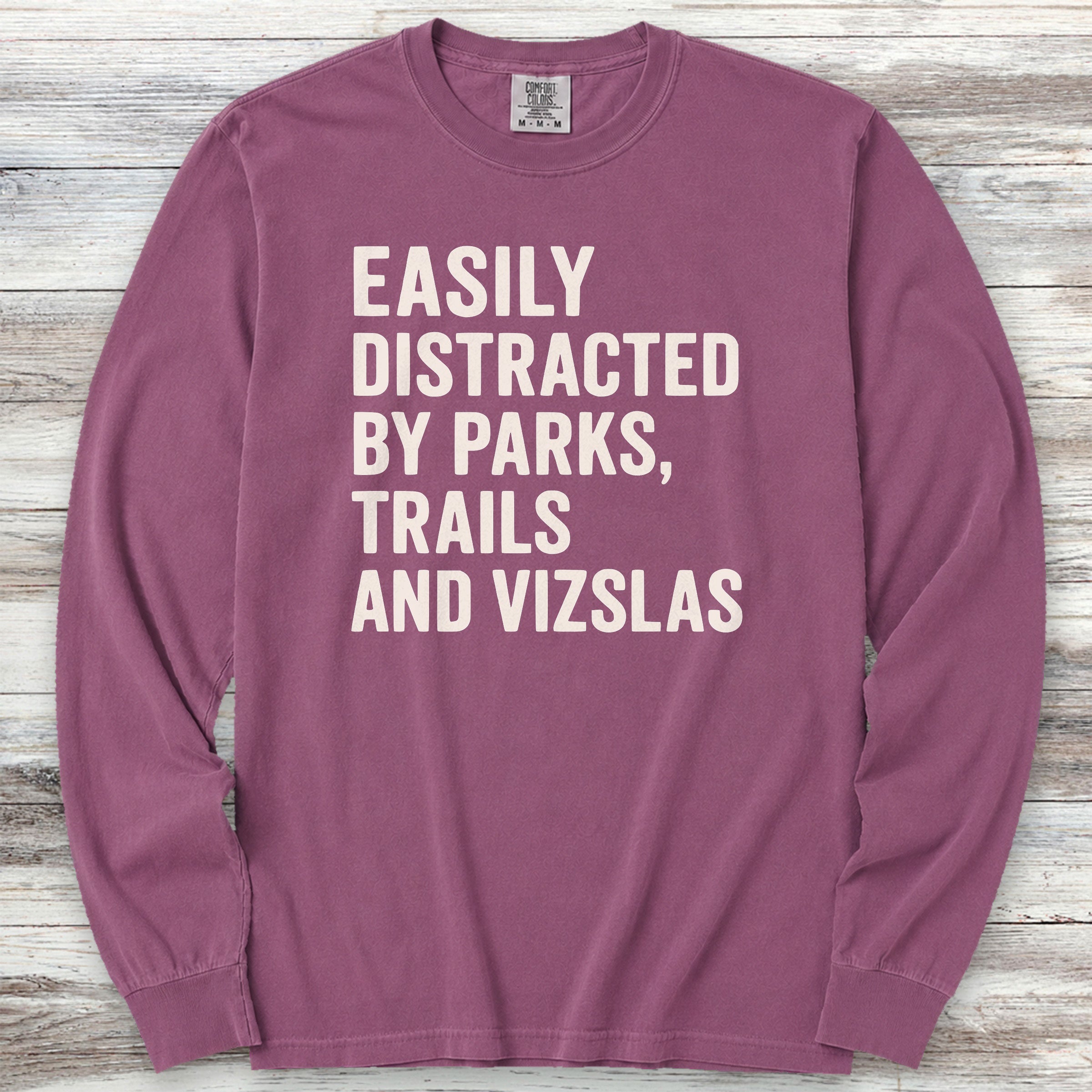 Vizsla Trails Long Sleeve Tee - Berry