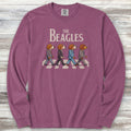 The Beagles Long Sleeve Tee - Berry