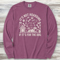 It's Not Hoarding Long Sleeve Tee - Berry