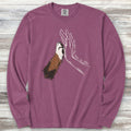Bernese Mountain Dog Together Long Sleeve Tee - Berry