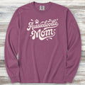 Aussiedoodle Groovy Mom Long Sleeve Tee - Berry
