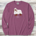 Irish Setter Boo Long Sleeve Tee - Berry
