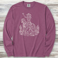 Great Dane Cowgirl Long Sleeve Tee - Berry