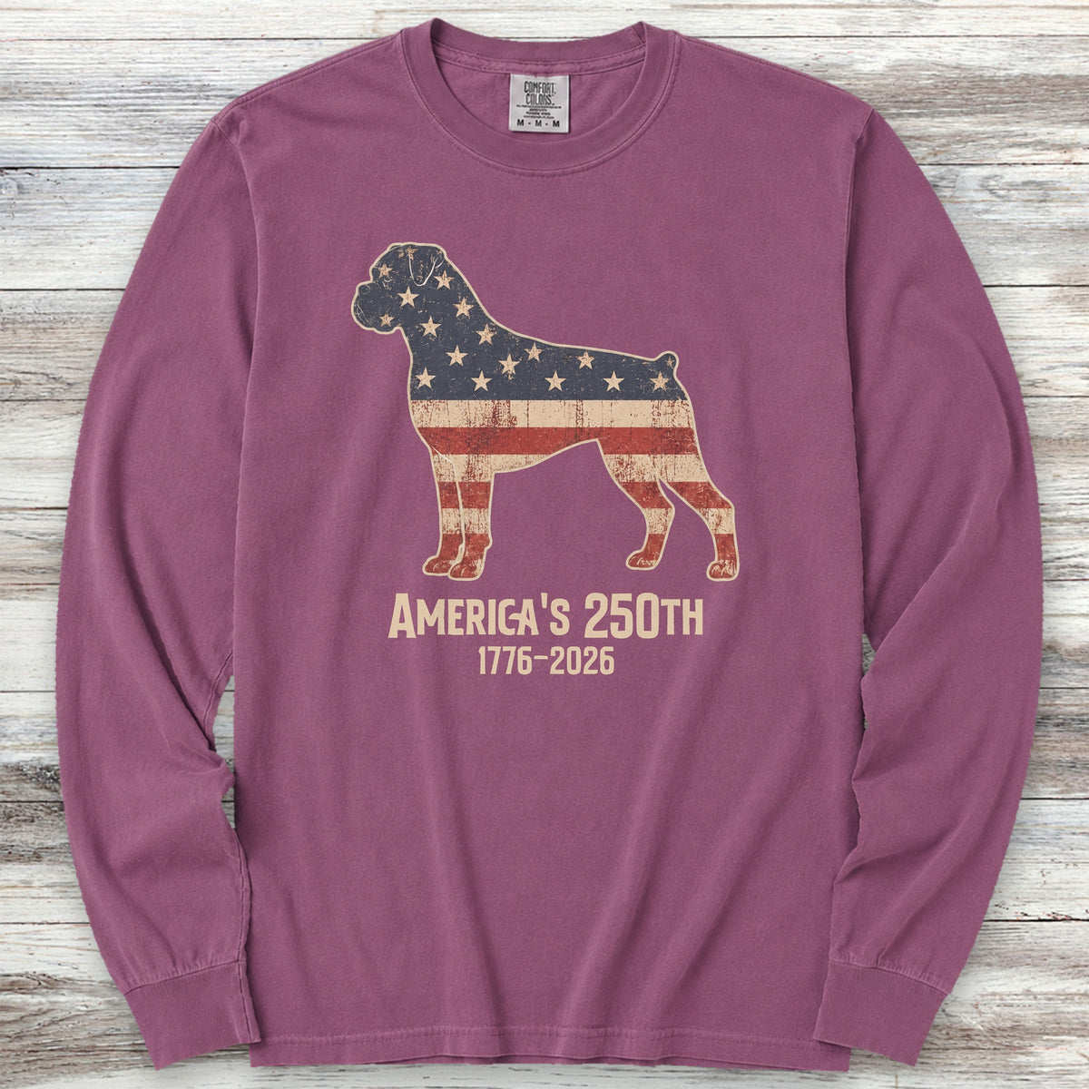 Boxer 250 Long Sleeve Tee - Berry