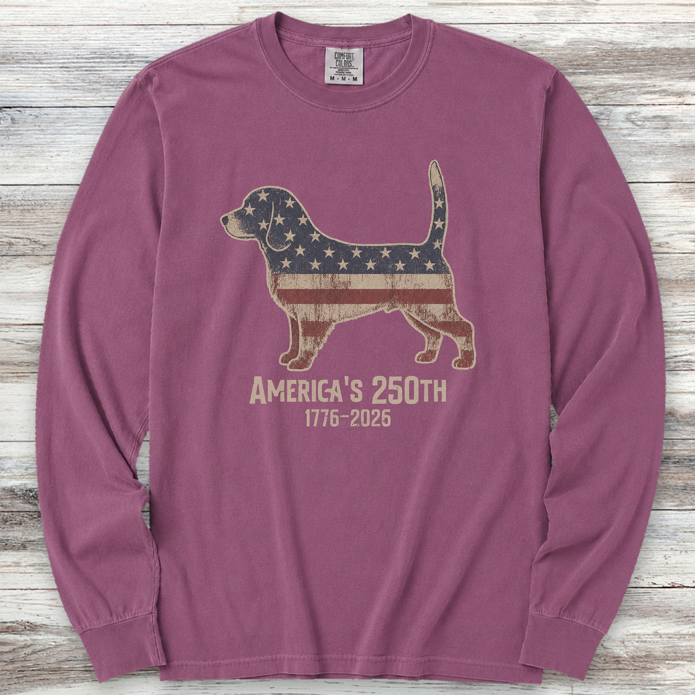 Beagle 250 Long Sleeve Tee - Berry