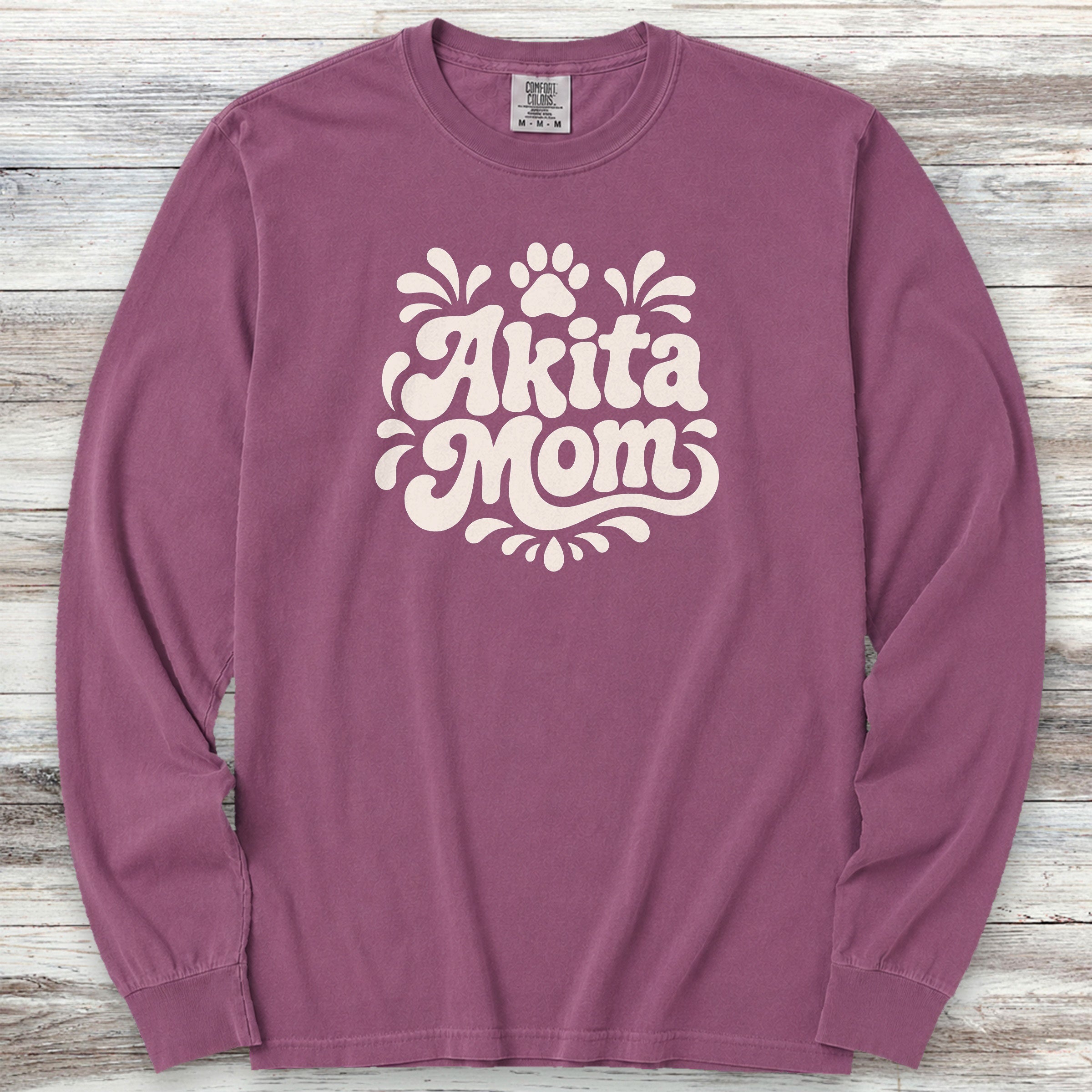Akita Groovy Mom Long Sleeve Tee - Berry