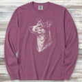 Smooth Collie Loyalty Long Sleeve Tee - Berry
