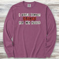 Australian Shepherd Crimes Long Sleeve Tee - Berry