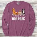 Dog Park Long Sleeve Tee - Berry
