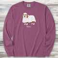 Beagle Boo Long Sleeve Tee - Berry