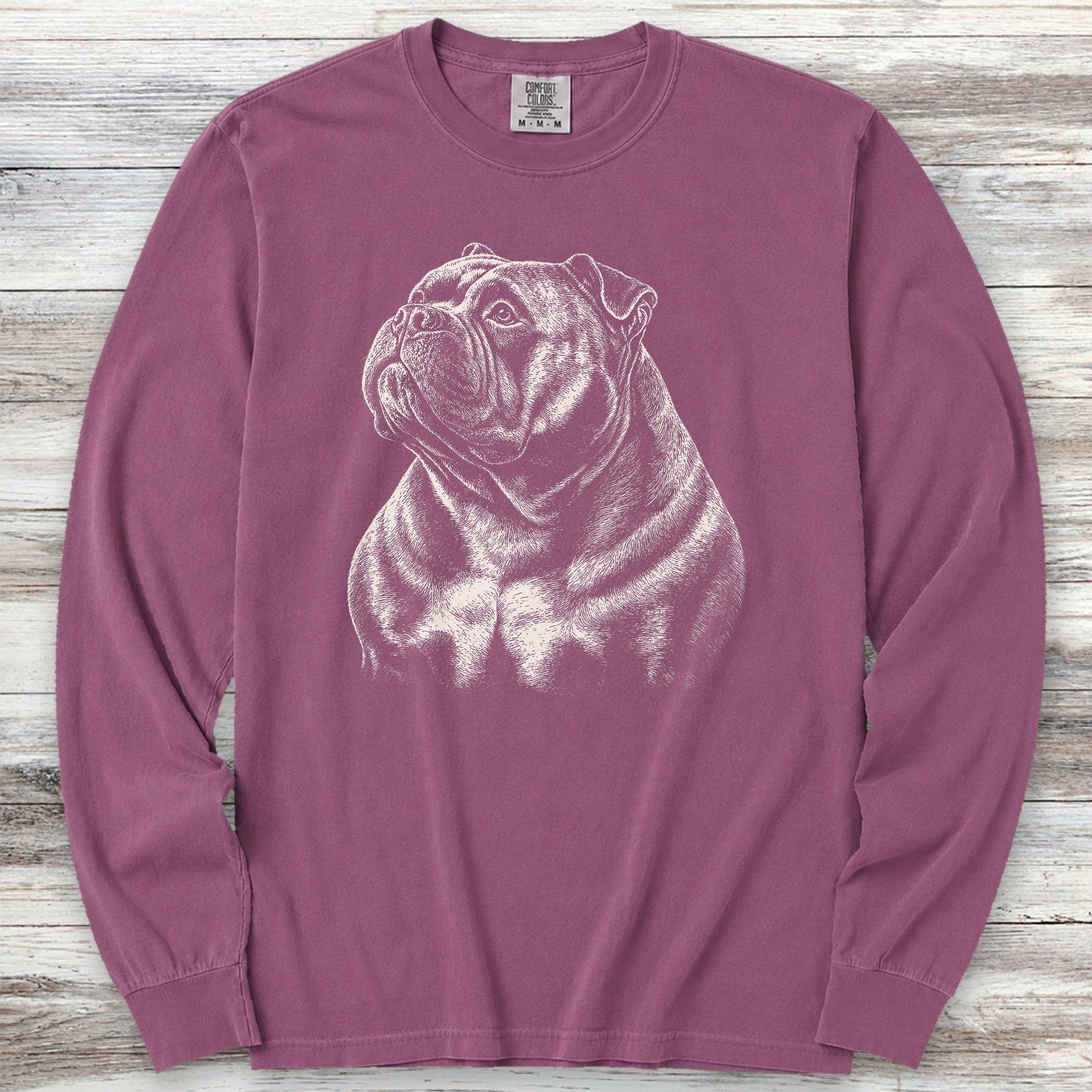 American Bully Loyalty Long Sleeve Tee - Berry