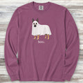 Belgian Malinois Boo Long Sleeve Tee - Berry