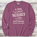 Aussie Days Long Sleeve Tee - Berry