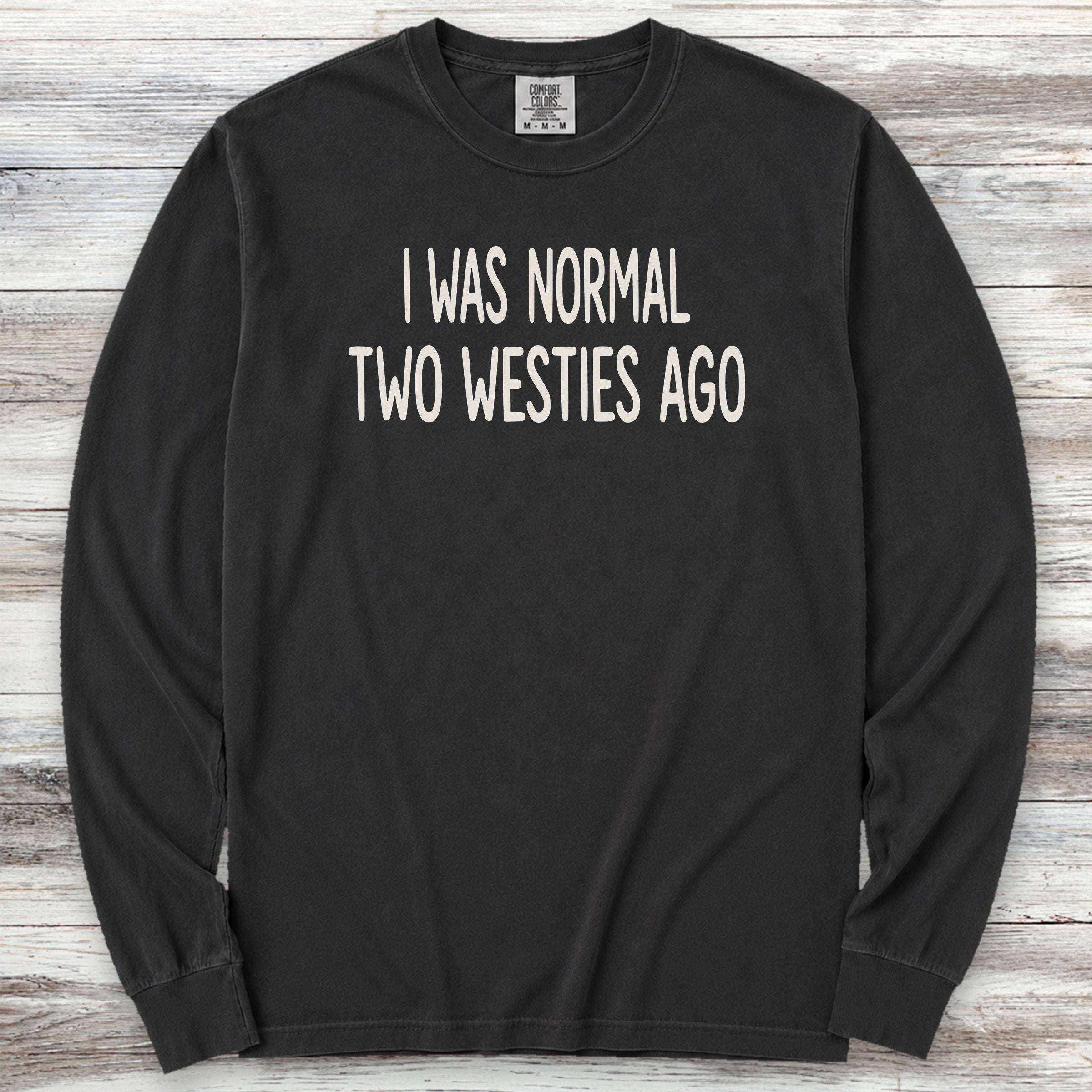West Highland Normal Long Sleeve Tee - Black