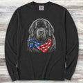Newfoundland Patriot Long Sleeve Tee - Black