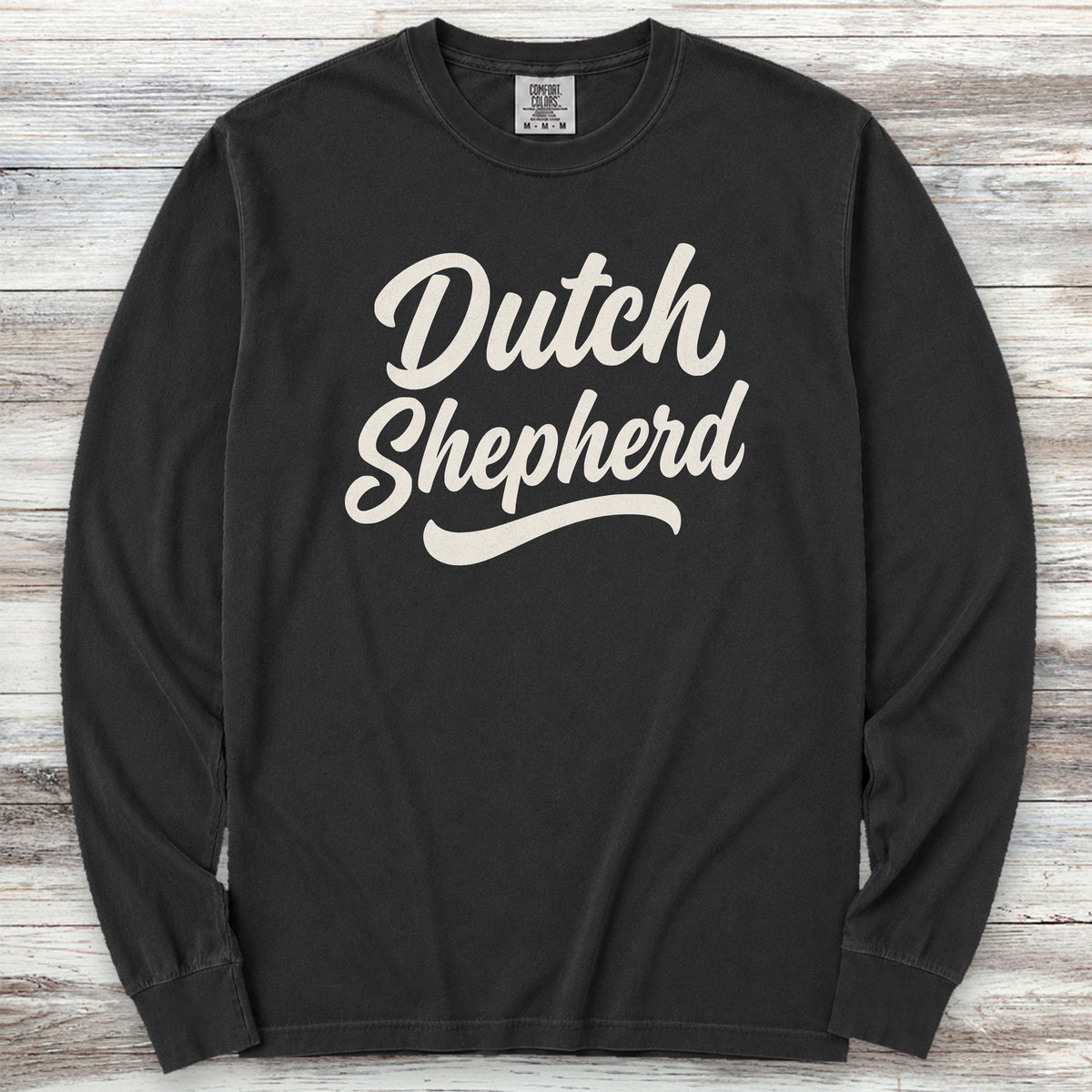 Dutch Shepherd Team Long Sleeve Tee - Black
