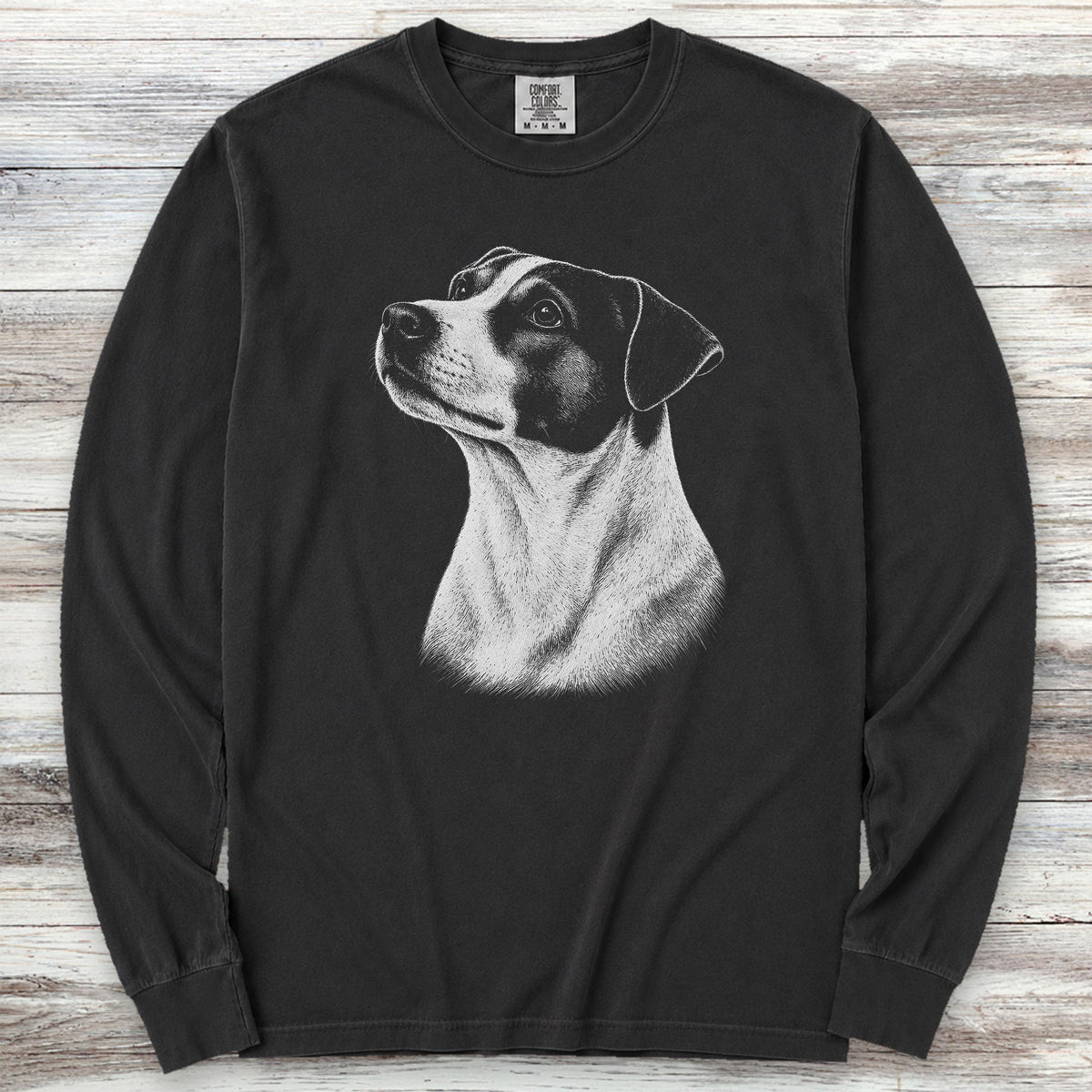 Jack Russell Loyalty Long Sleeve Tee - Black