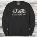 Australian Cattle Dog & Shepherd Herd You Long Sleeve Tee - Black