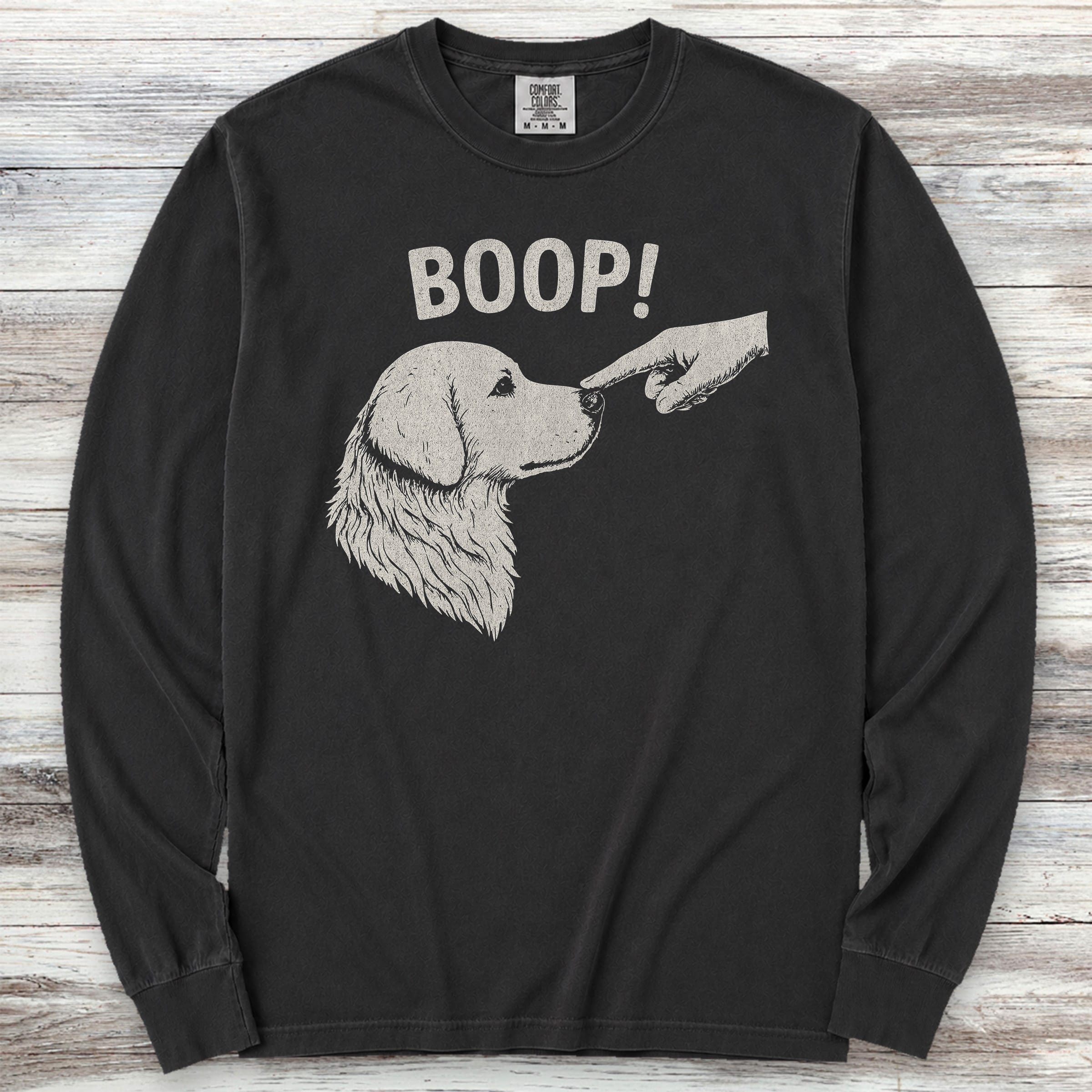 BOOP! Long Sleeve Tee - Black