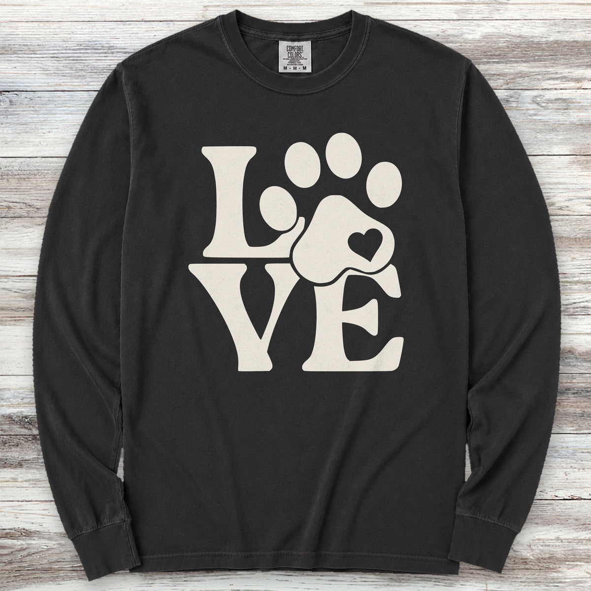 Love Long Sleeve Tee - Black