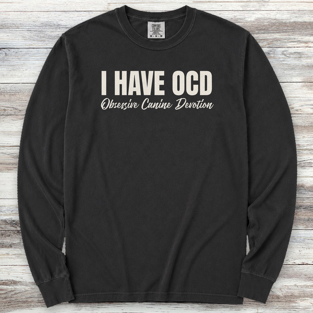 OCD Long Sleeve Tee - Black