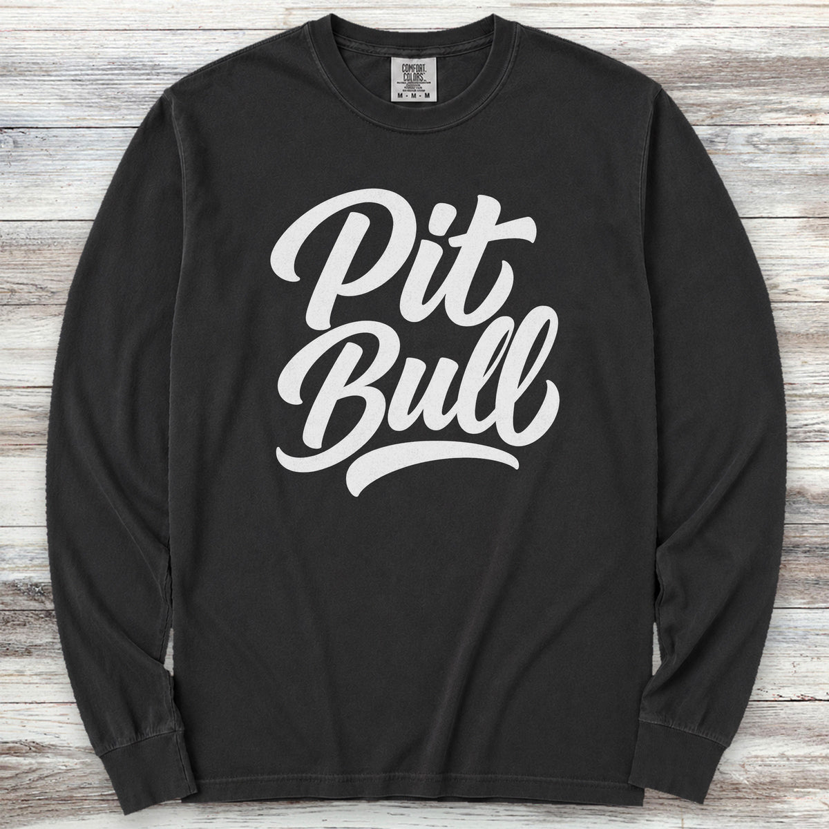 Pit Bull Team Long Sleeve Tee - Black