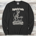 Digging Up Trouble Long Sleeve Tee - Black