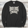 Bad Dog Energy Long Sleeve Tee - Black