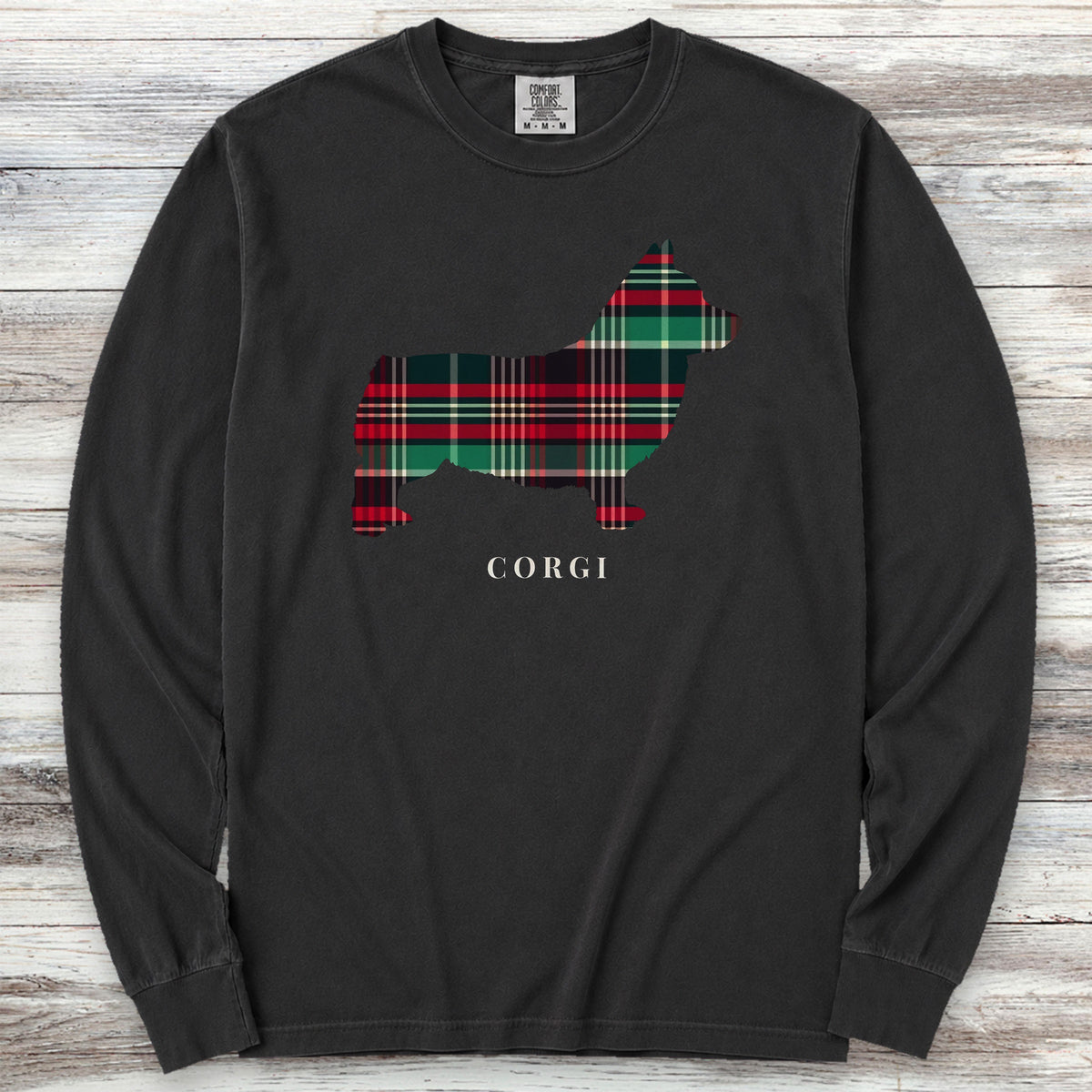 Corgi Winter 2025 Long Sleeve Tee - Black