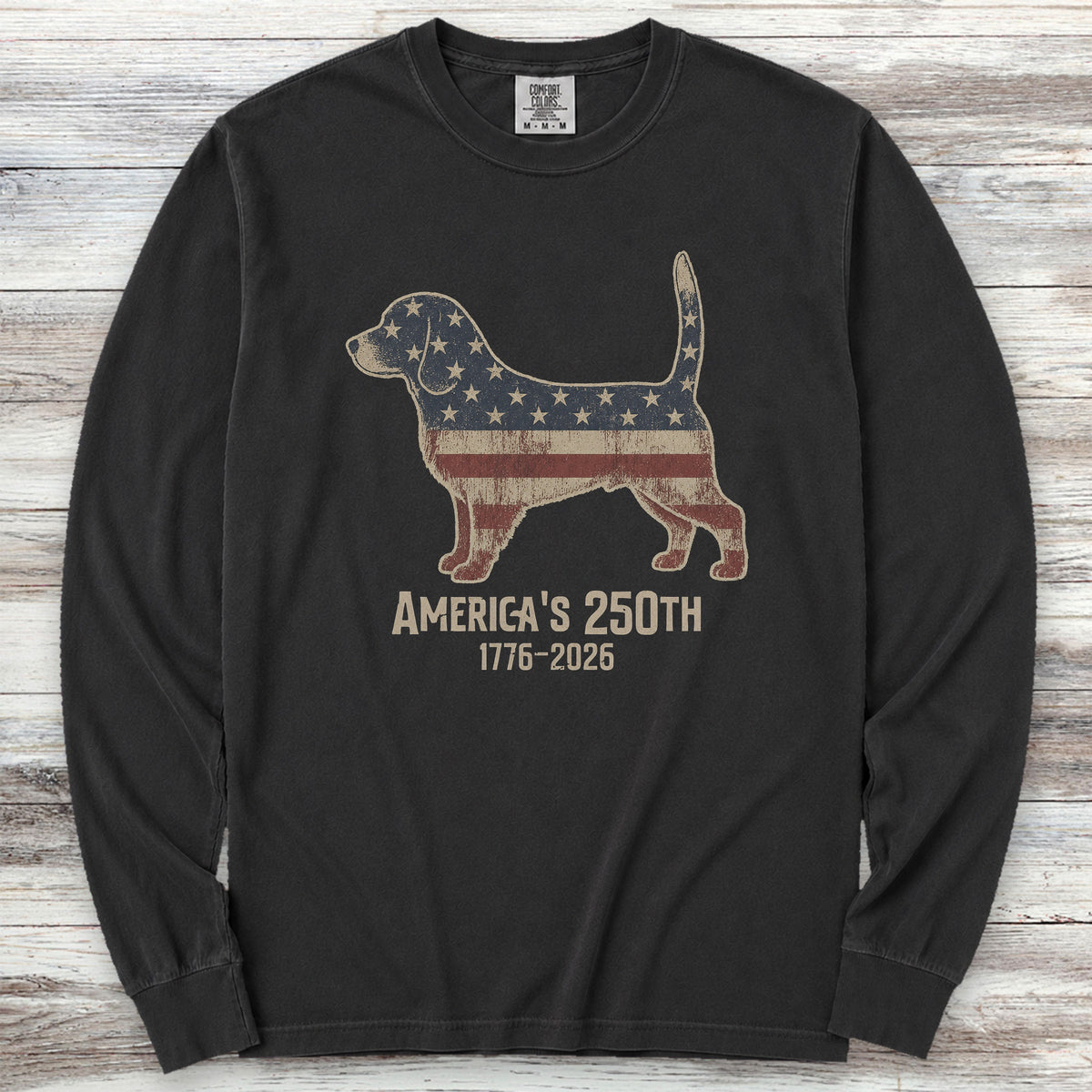 Beagle 250 Long Sleeve Tee - Black