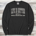 Swiss Mountain Dog Better Long Sleeve Tee - Black