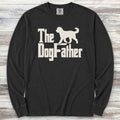 Doodle Dog Father Long Sleeve Tee - Black