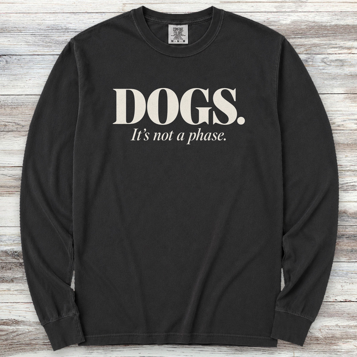 Not a Phase Long Sleeve Tee - Black