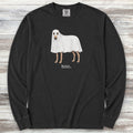 Greyhound Boo Long Sleeve Tee - Black
