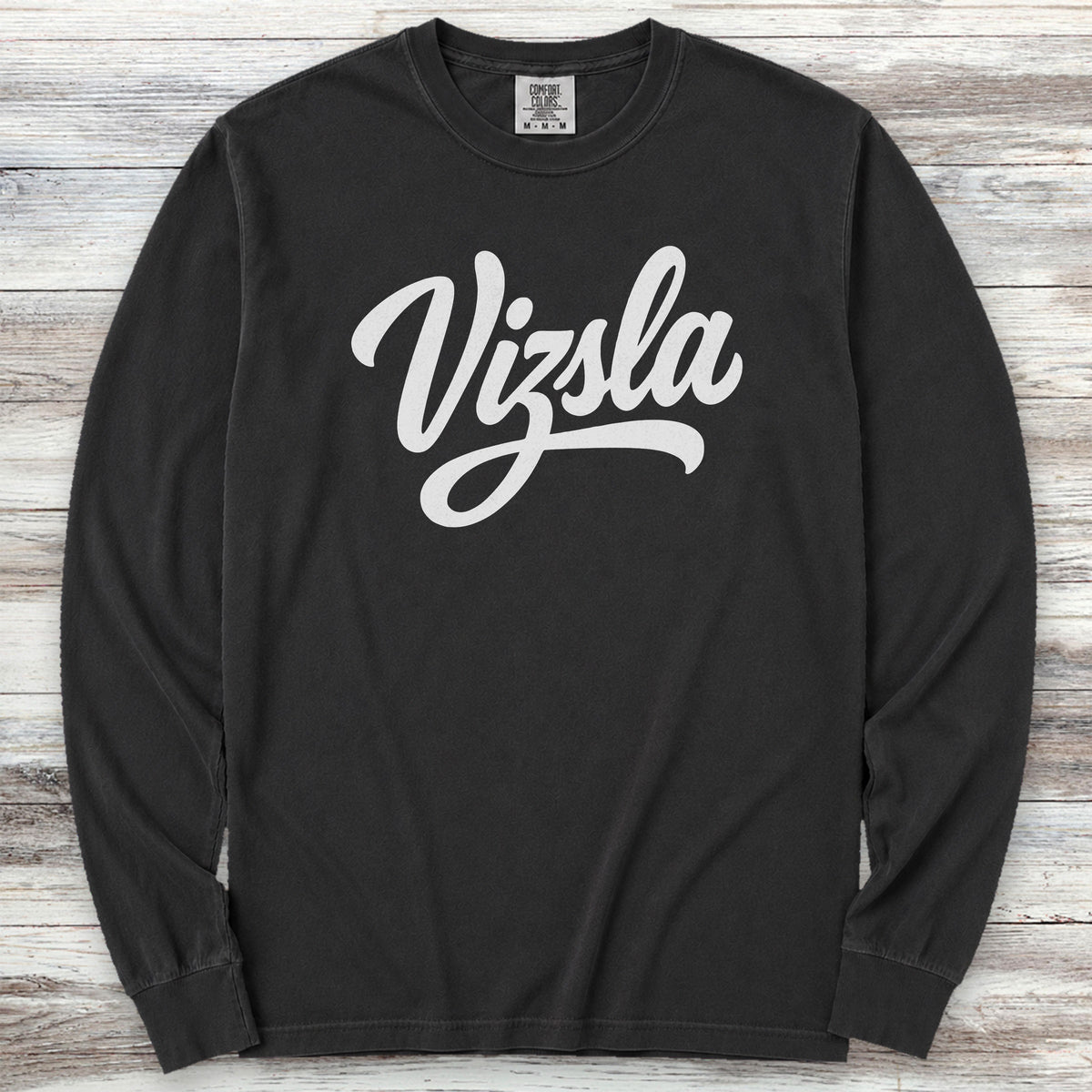 Vizsla Team Long Sleeve Tee - Black