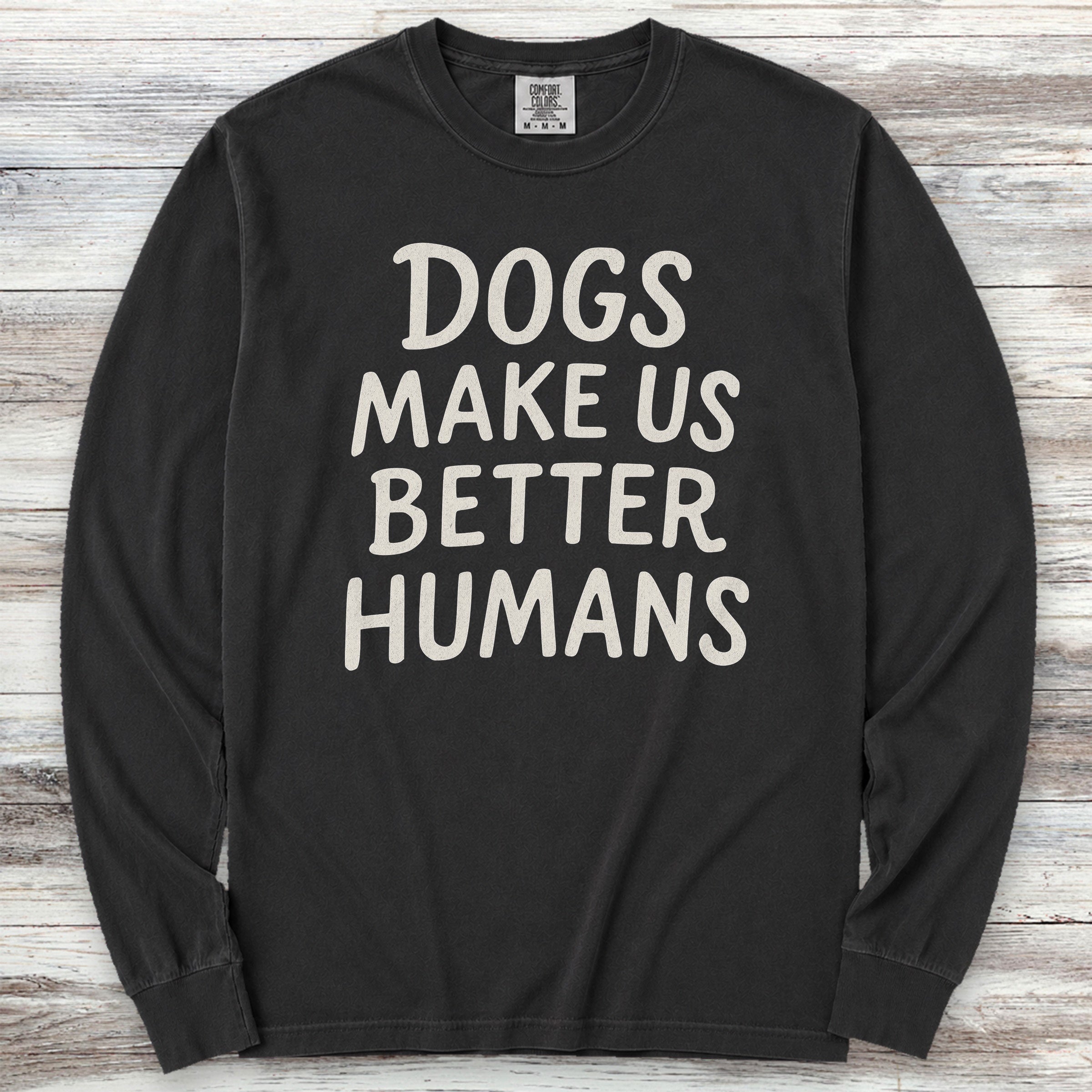 Better Humans Long Sleeve Tee - Black
