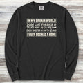 My Dream World Long Sleeve Tee - Black