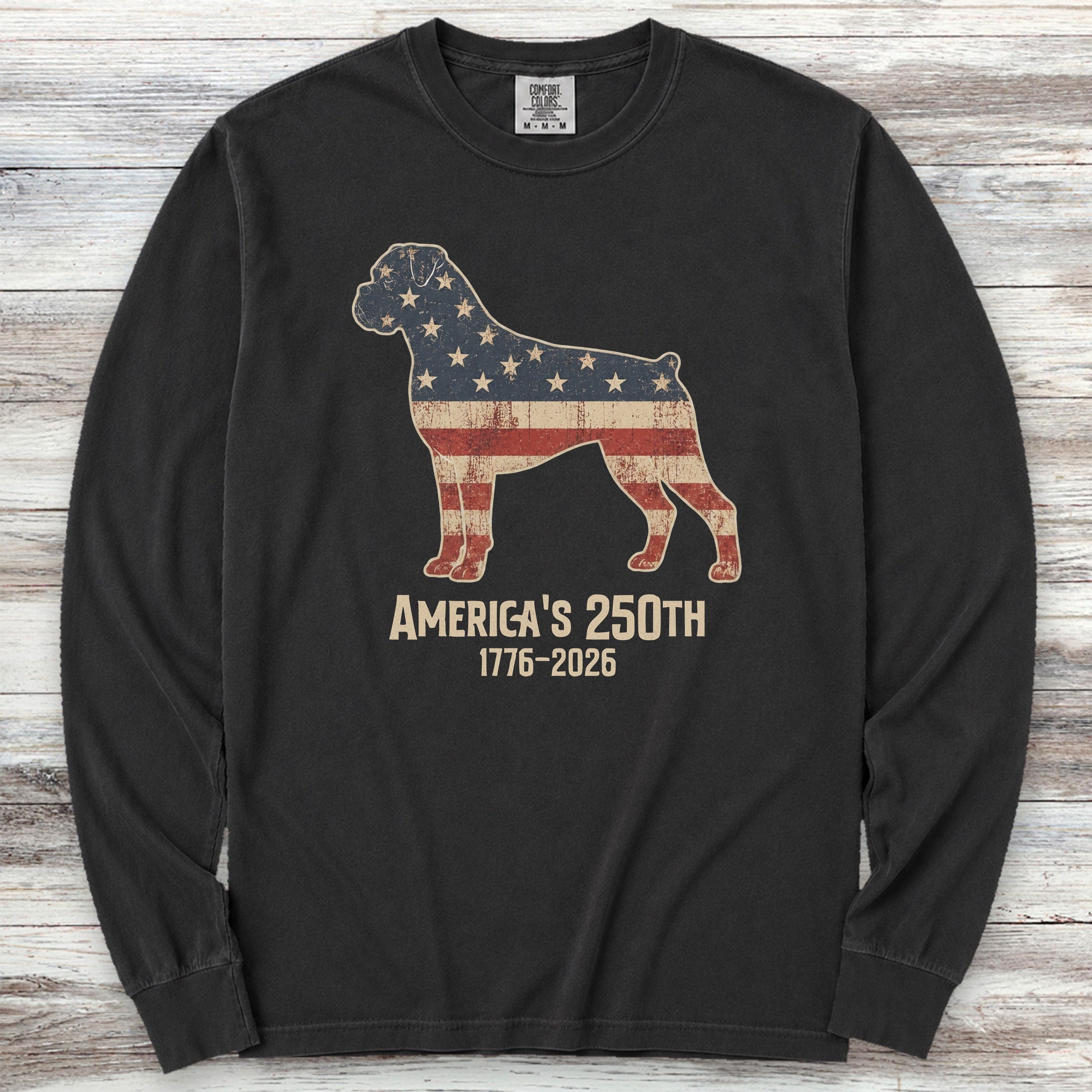 Boxer 250 Long Sleeve Tee - Black