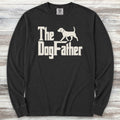 Beagle Dog Father Long Sleeve Tee - Black