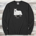Australian Cattle Dog Boo Long Sleeve Tee - Black