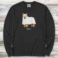 Yorkshire Terrier Boo Long Sleeve Tee - Black