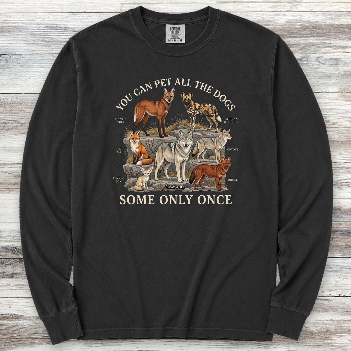 Only Once Long Sleeve Tee - Black