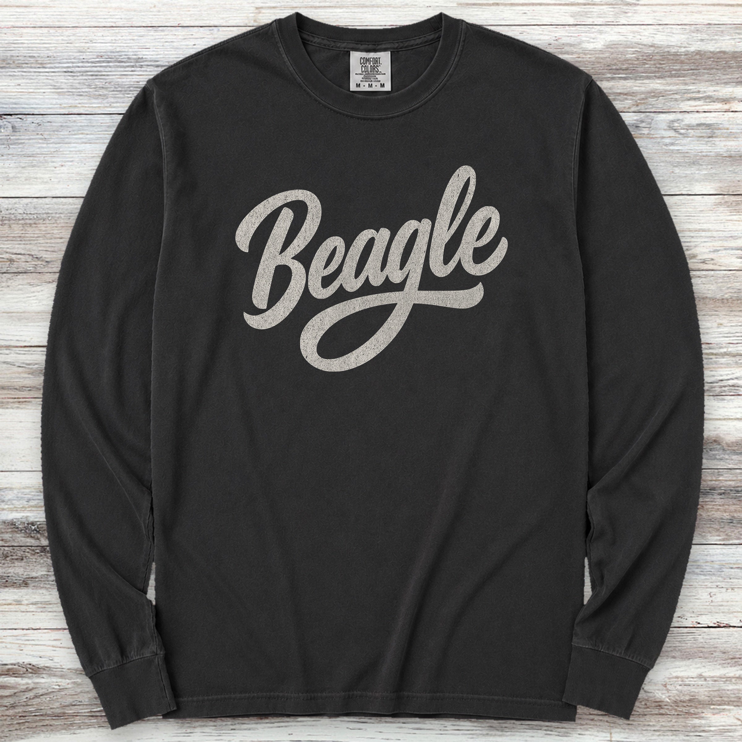 Team Beagle Long Sleeve Tee - Black