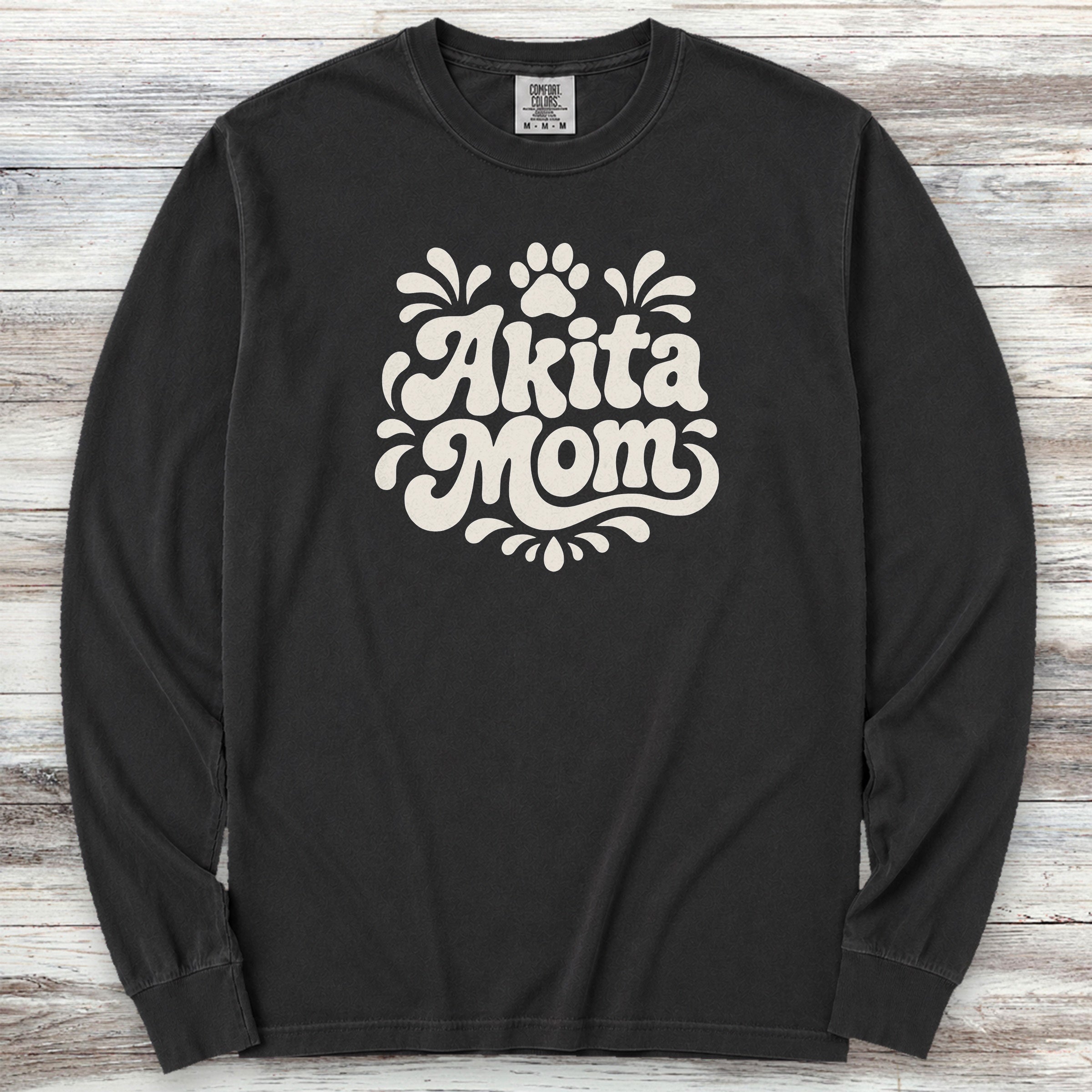 Akita Groovy Mom Long Sleeve Tee - Black