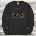 Coonhound Nope Long Sleeve Tee - Black