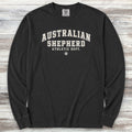 Australian Shepherd Athletic Dept Long Sleeve Tee - Black