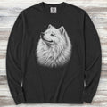 Samoyed Loyalty Long Sleeve Tee - Black