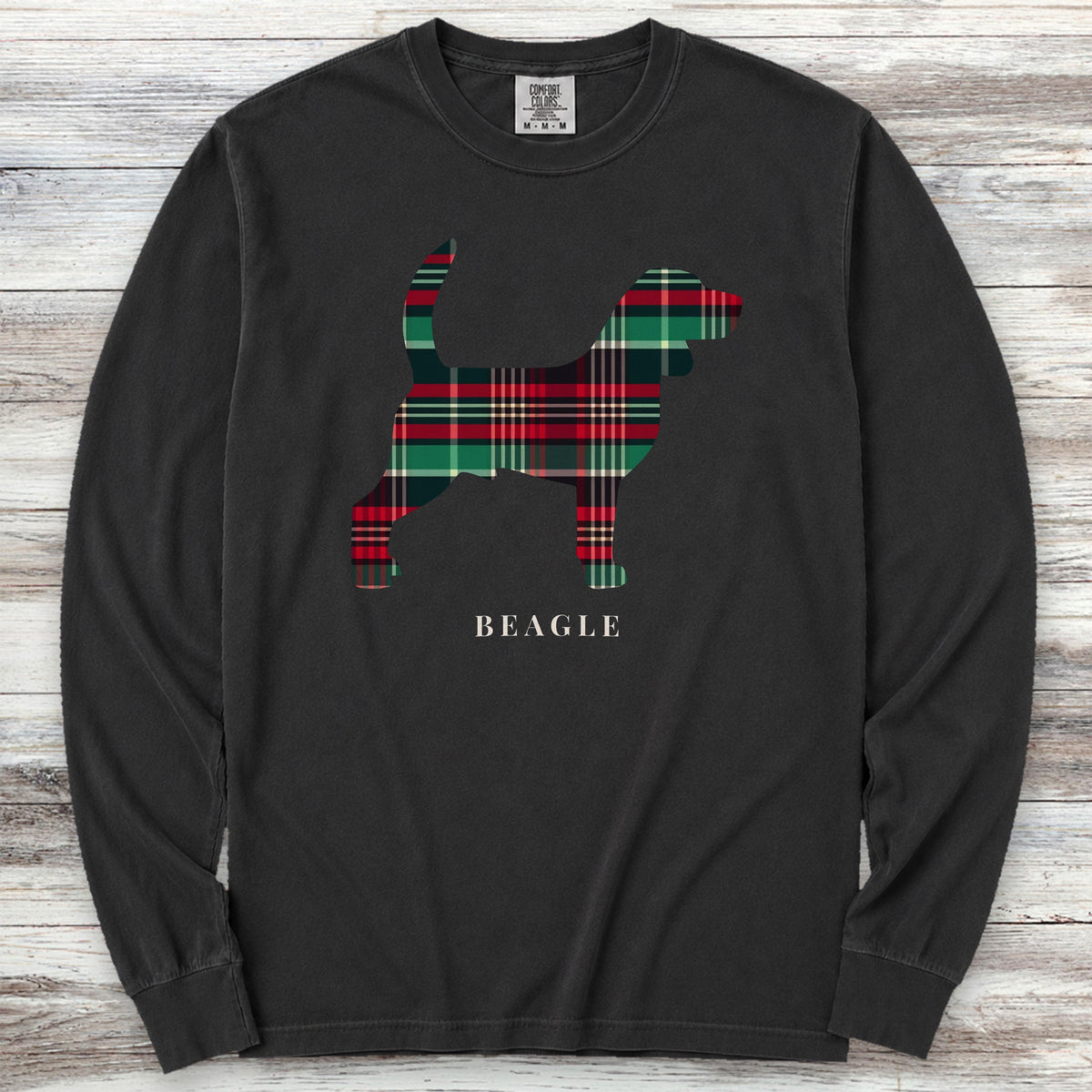 Beagle Winter 2025 Long Sleeve Tee - Black