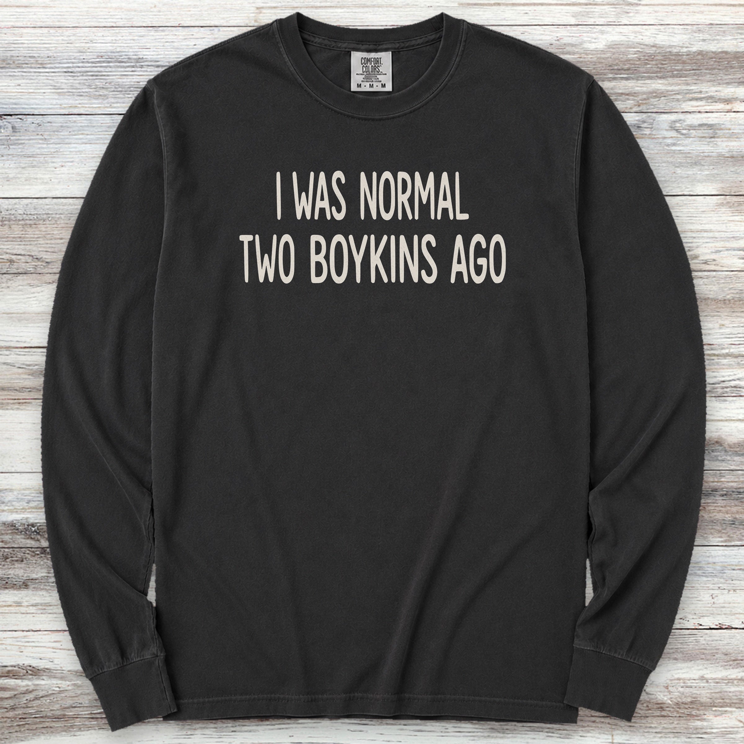 Boykin Spaniel Normal Long Sleeve Tee - Black