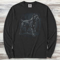 Cane Corso Street Long Sleeve Tee - Black